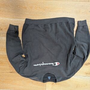 Champion Black Sweatshirt